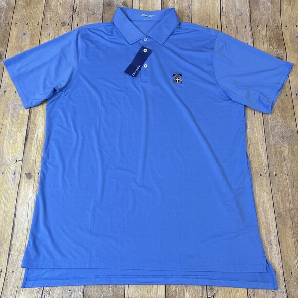 B Draddy Sport Polo Shirt Mens XL Inverness Club Country Club Golf Logo NEW NWT - Picture 6 of 14